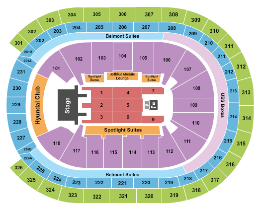 UBS Arena Mana Seating Chart